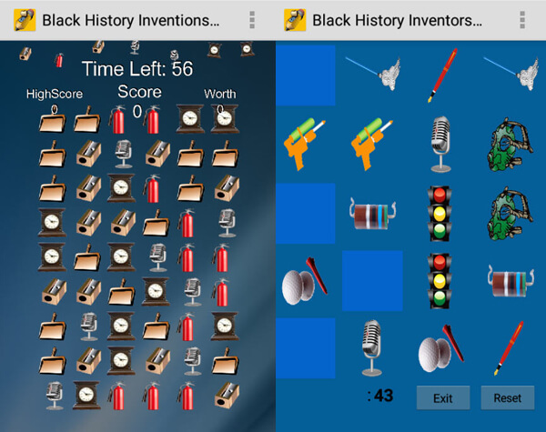 Black History Inventors Quiz Games