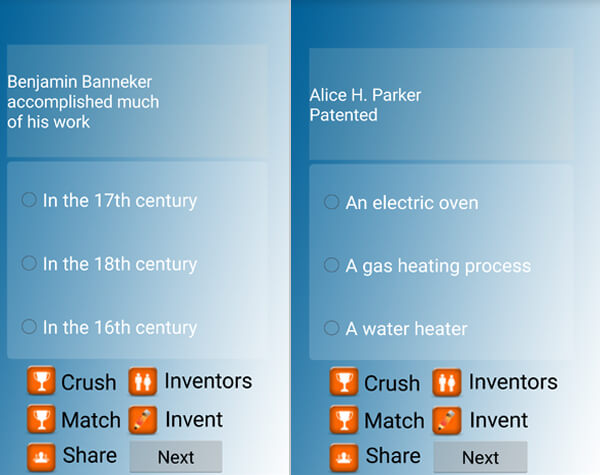 Black History Inventors Quiz Questions