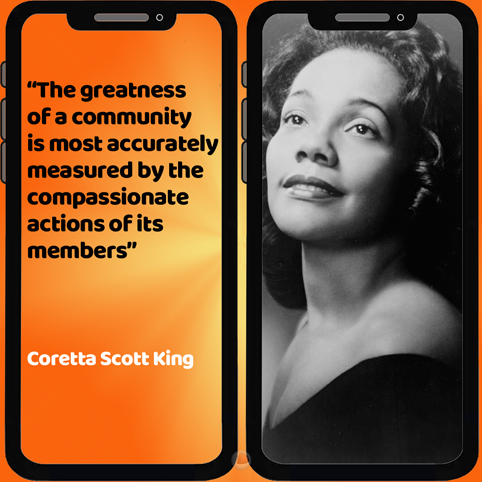 Coretta Scott King Quote