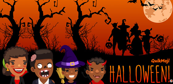 Halloween QuikMoji Game