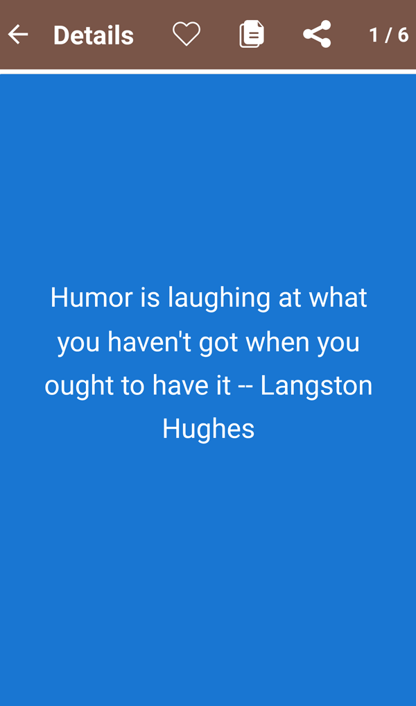 Langston Hughes Quote