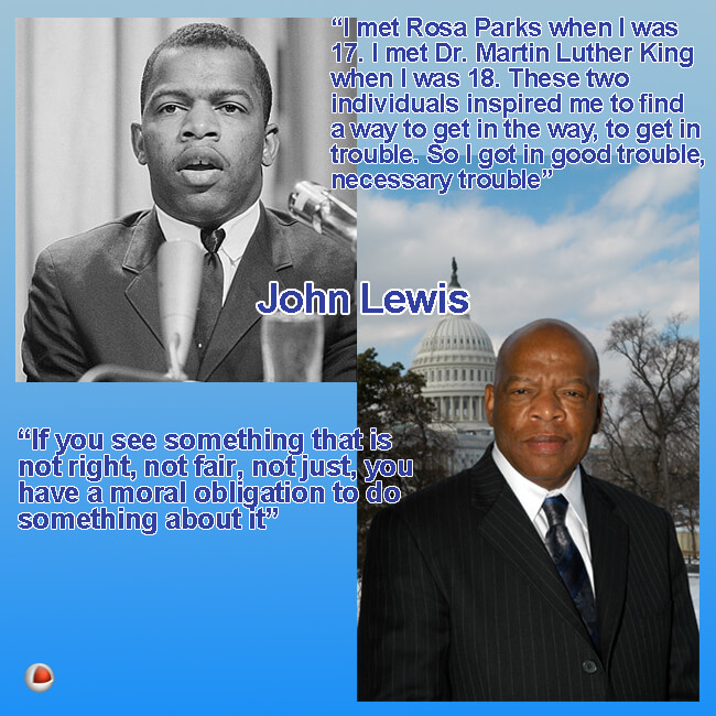John Lewis quotes - Black History Quotes Express