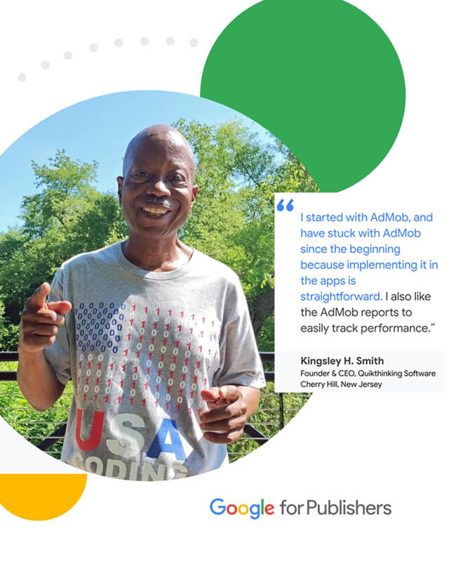 Kingsley H. Smith interview with Google for Publishers