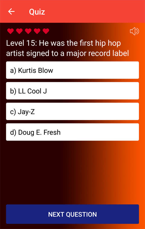 RnB and Hip Hop Quiz