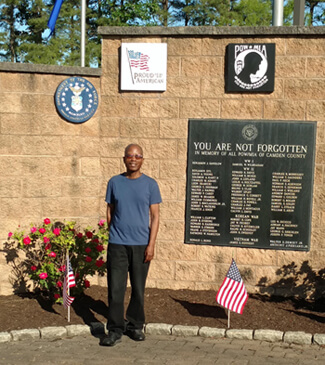 Hugh Smith at Lindenwold, NJ Memorial Park on Memorial Day 2019