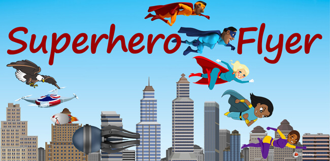 Superhero Flyer Game