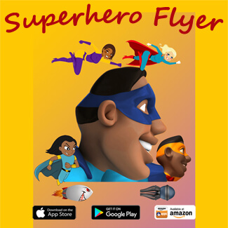 Superhero Flyer App