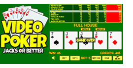 Video Poker Jacks Or Better Card Game App