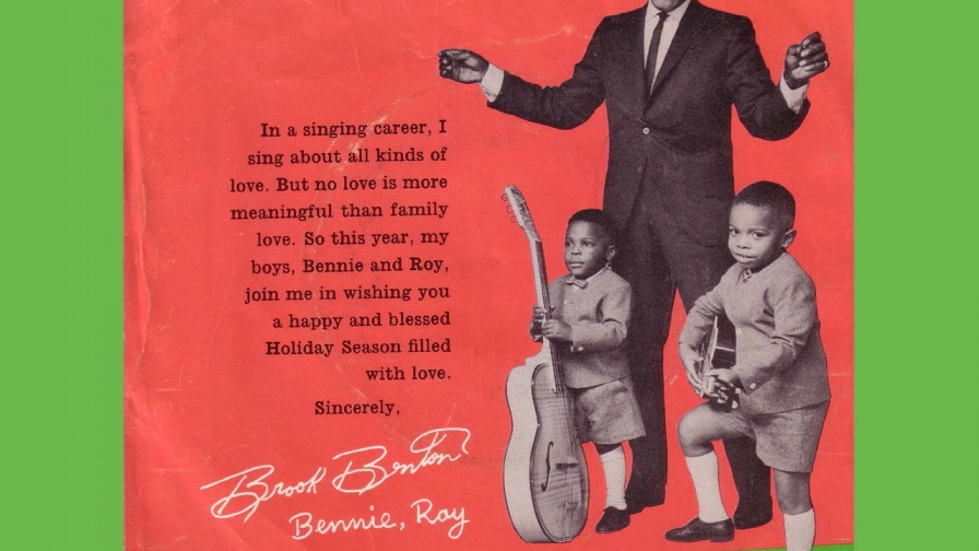 Brook Benton Youre All I Want For Christmas Back