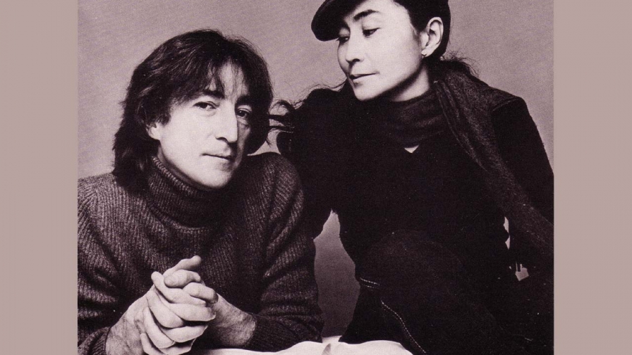 John Lennon Woman - Wallpaper - Picture Sleeve Pop Wallpapers
